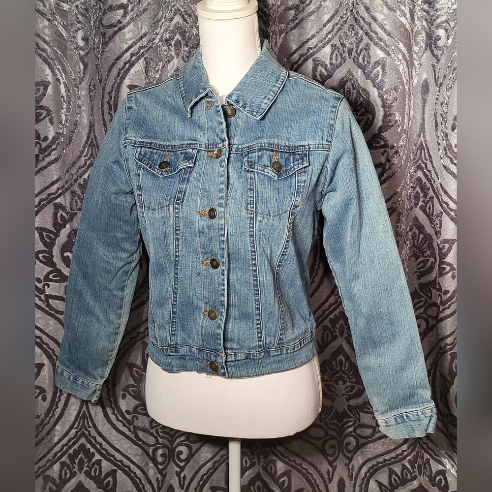 Women's Knit-lined Denim Jacket